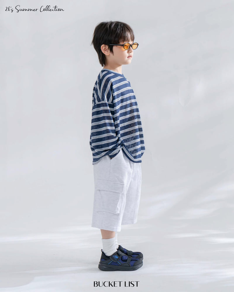 Bucket List - Korean Children Fashion - #minifashionista - Terry Bermuda Pants - 11