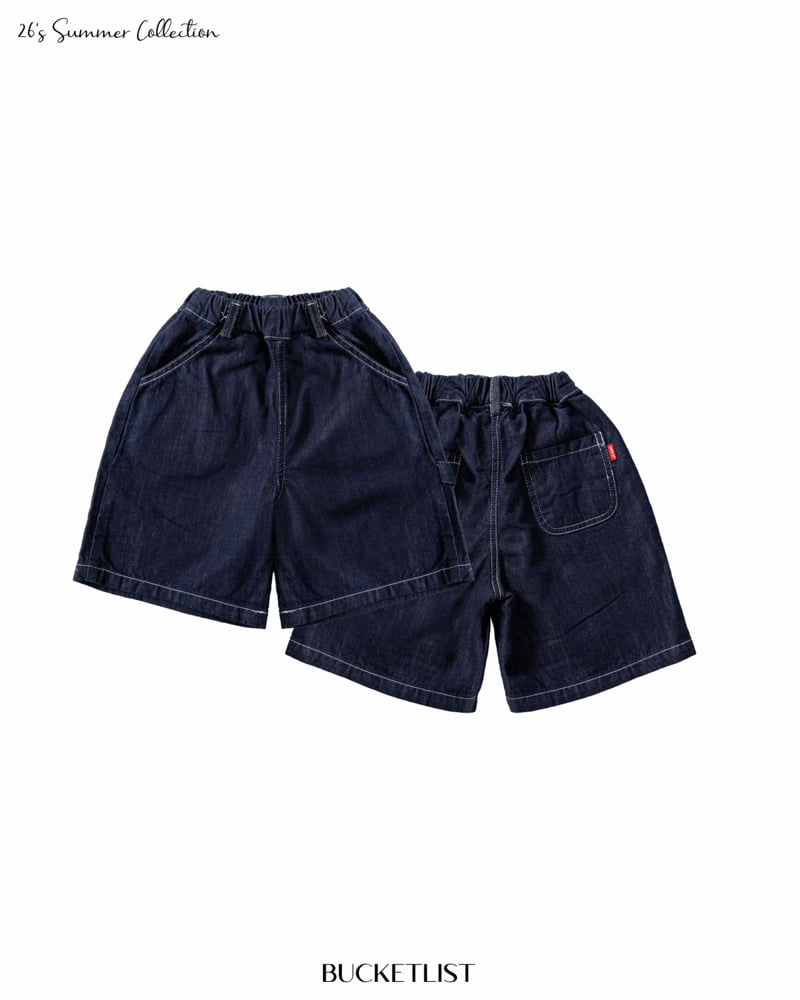 Bucket List - Korean Children Fashion - #minifashionista - Non-Fade Bermuda Pants