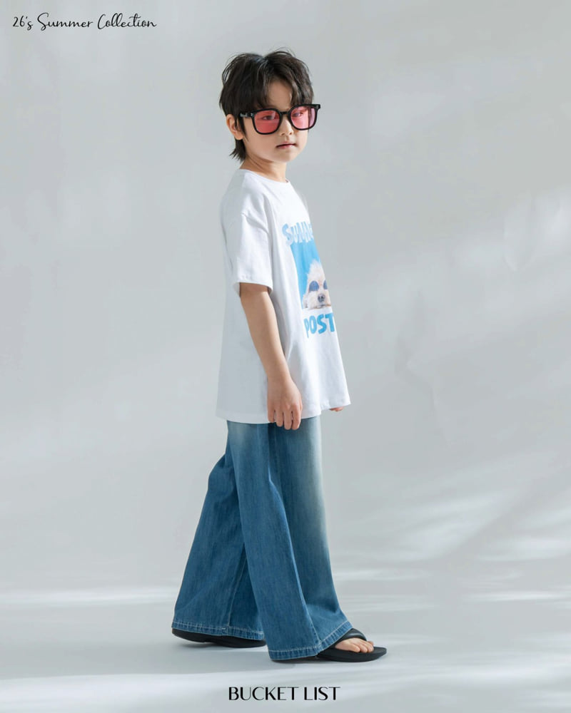Bucket List - Korean Children Fashion - #prettylittlegirls - Sunglass Short Sleeve Tee - 6