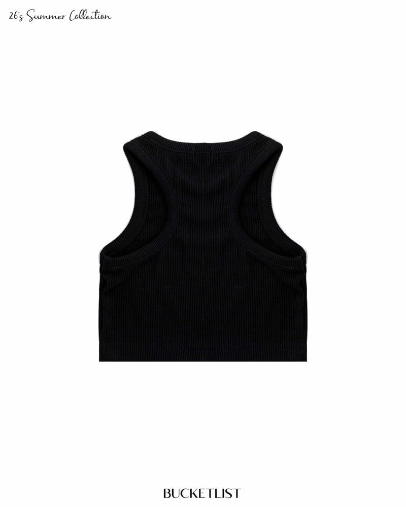 Bucket List - Korean Children Fashion - #minifashionista - THX Crop Sleeveless - 4