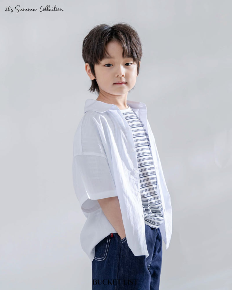 Bucket List - Korean Children Fashion - #prettylittlegirls - Ice Short Sleeve Shirt - 11