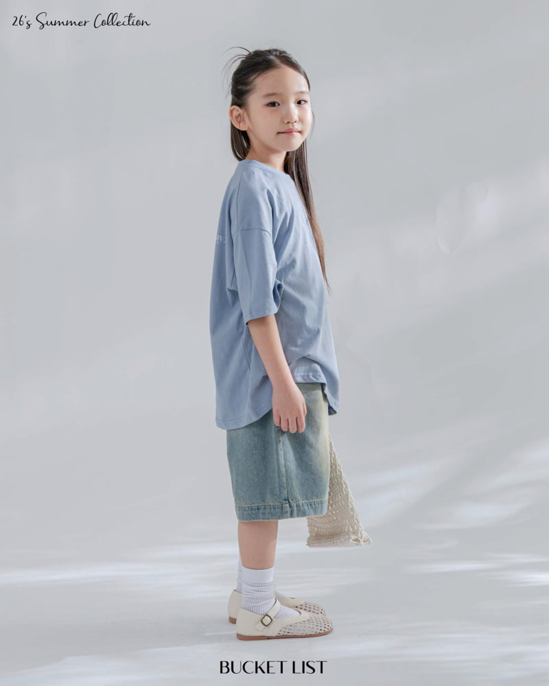Bucket List - Korean Children Fashion - #prettylittlegirls - Warner Short Sleeve Tee - 9