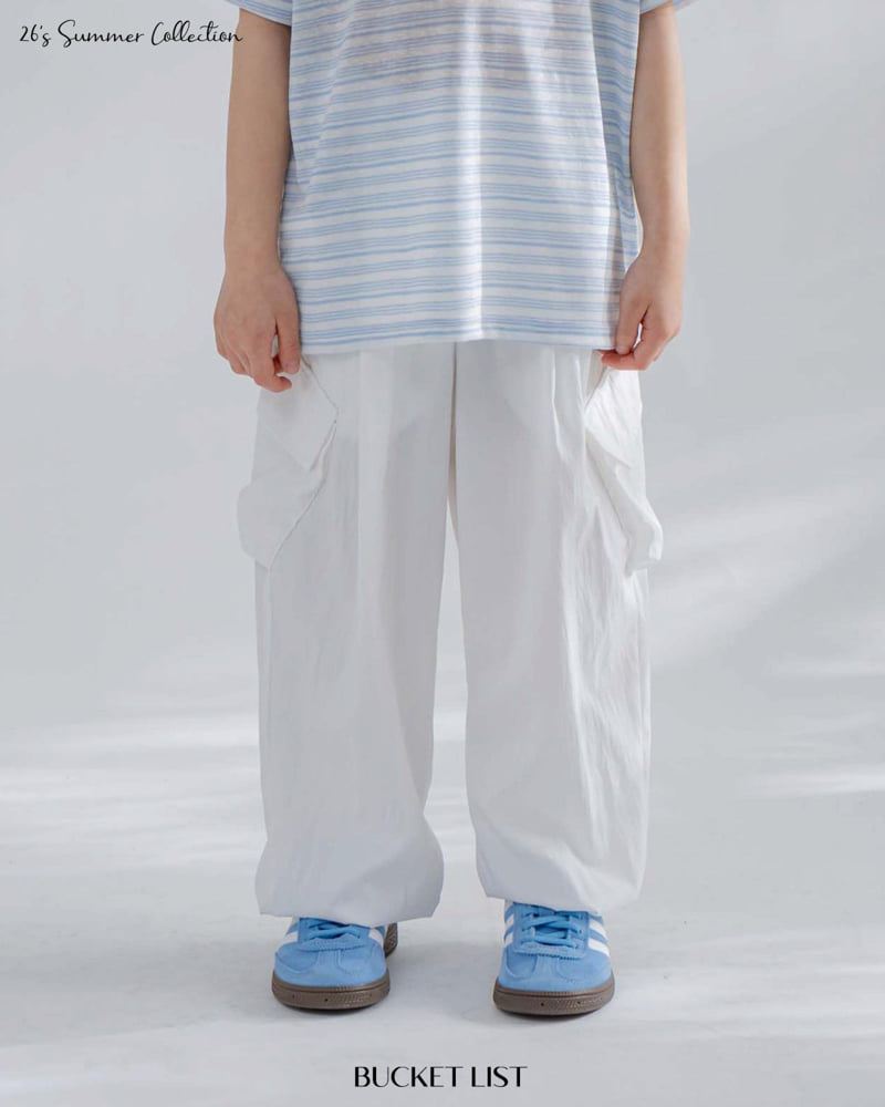 Bucket List - Korean Children Fashion - #prettylittlegirls - Rustle Curve Cargo Pants - 6