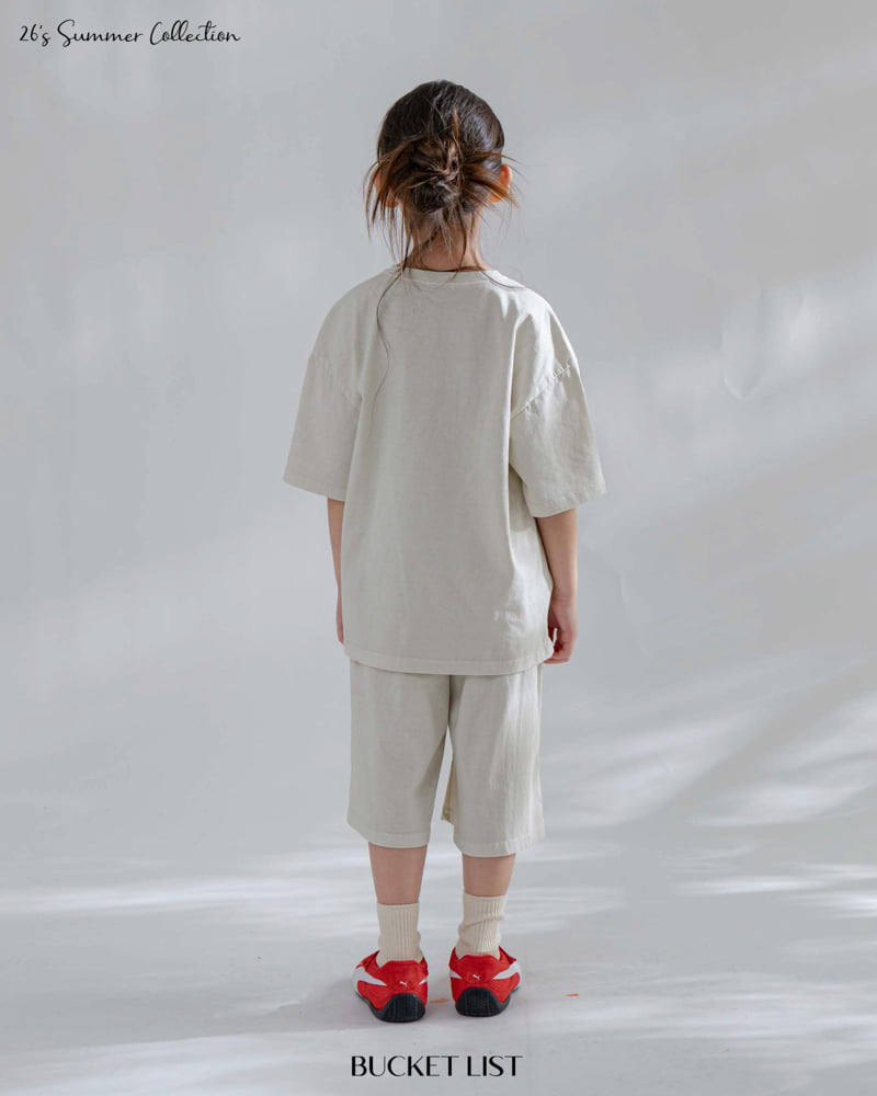 Bucket List - Korean Children Fashion - #minifashionista - Summer Dyed Bermuda Pants - 4