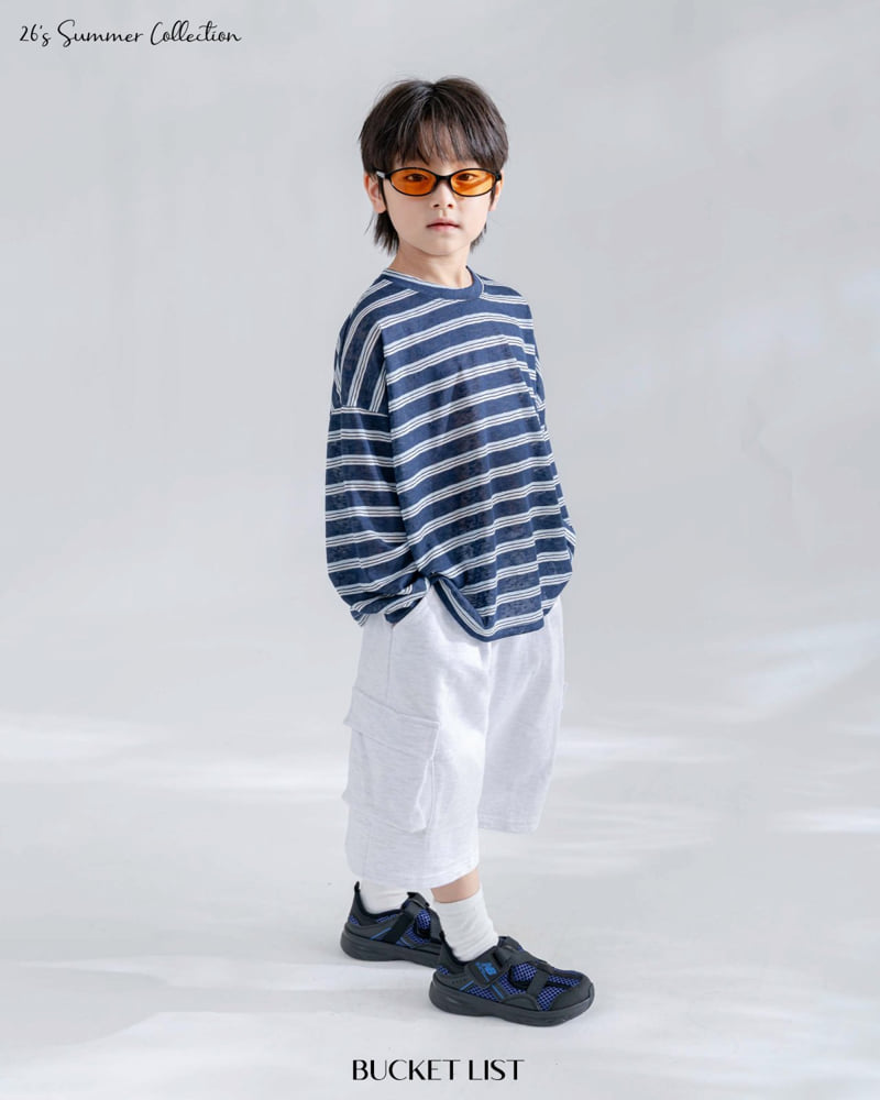 Bucket List - Korean Children Fashion - #prettylittlegirls - Terry Bermuda Pants - 12