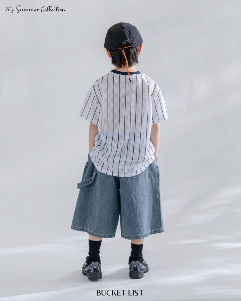 Bucket List - Korean Children Fashion - #prettylittlegirls - Master Mesh Short Sleeve Tee - 11