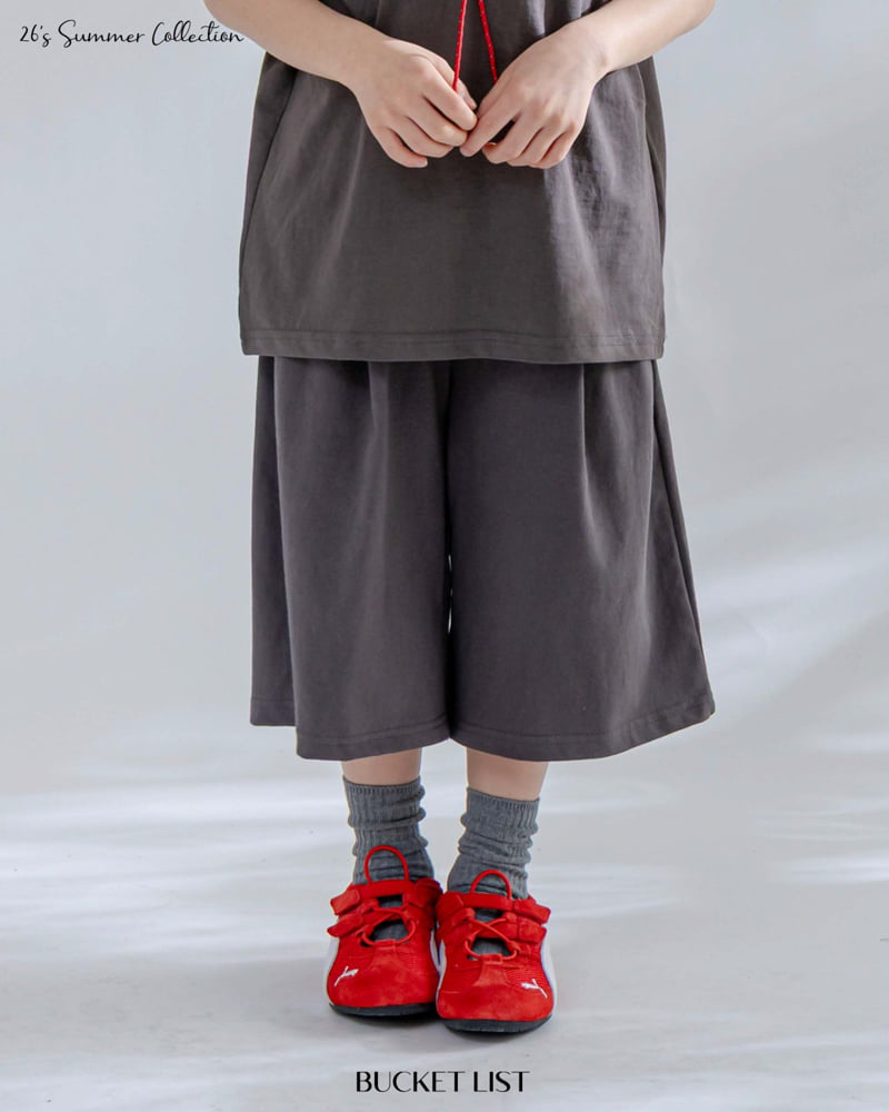 Bucket List - Korean Children Fashion - #prettylittlegirls - Nugget Bermuda Pants - 10