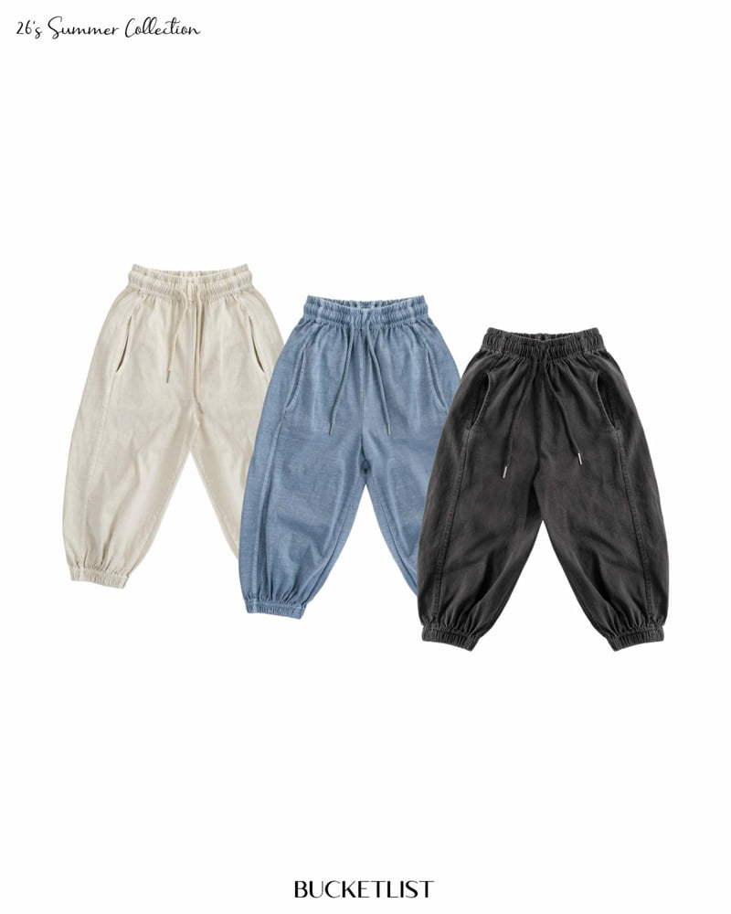 Bucket List - Korean Children Fashion - #stylishchildhood - Summer Dyed Jogger Pants