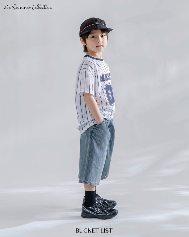 Bucket List - Korean Children Fashion - #todddlerfashion - Master Mesh Short Sleeve Tee - 12