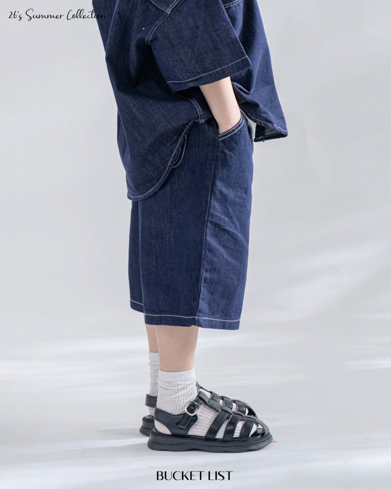 Bucket List - Korean Children Fashion - #todddlerfashion - Non-Fade Bermuda Pants - 3