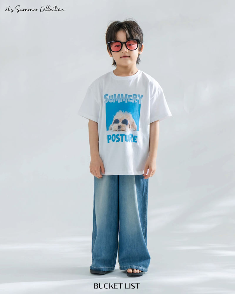 Bucket List - Korean Children Fashion - #toddlerclothing - Sunglass Short Sleeve Tee - 8
