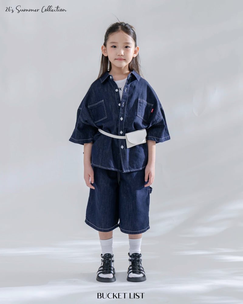 Bucket List - Korean Children Fashion - #todddlerfashion - Non-Fade Bermuda Pants - 4