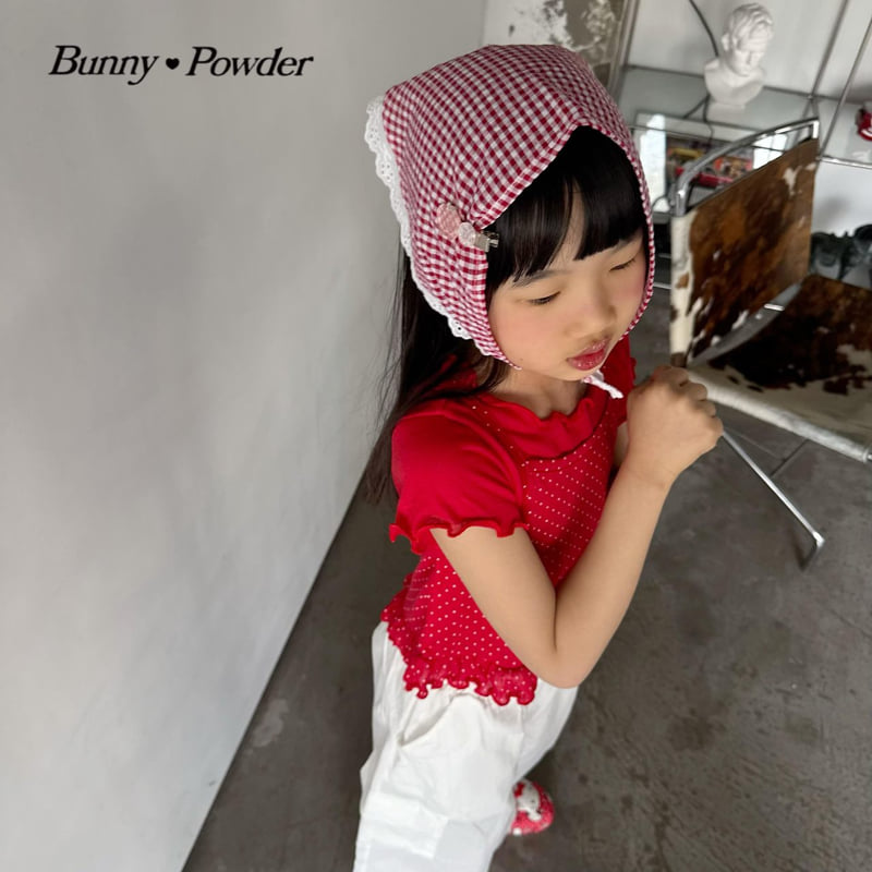 Bunny Powder - Korean Children Fashion - #Kfashion4kids - Check Bandana - 11