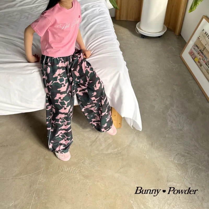 Bunny Powder - Korean Children Fashion - #Kfashion4kids - Camo Mesh Pants