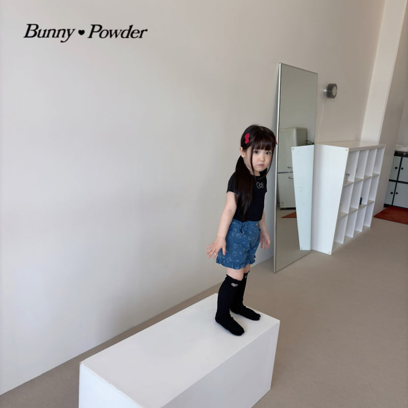 Bunny Powder - Korean Children Fashion - #Kfashion4kids - Ribbon Cubic Tee - 10