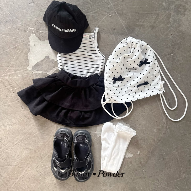 Bunny Powder - Korean Children Fashion - #Kfashion4kids - Ribbon Dot Bag - 12
