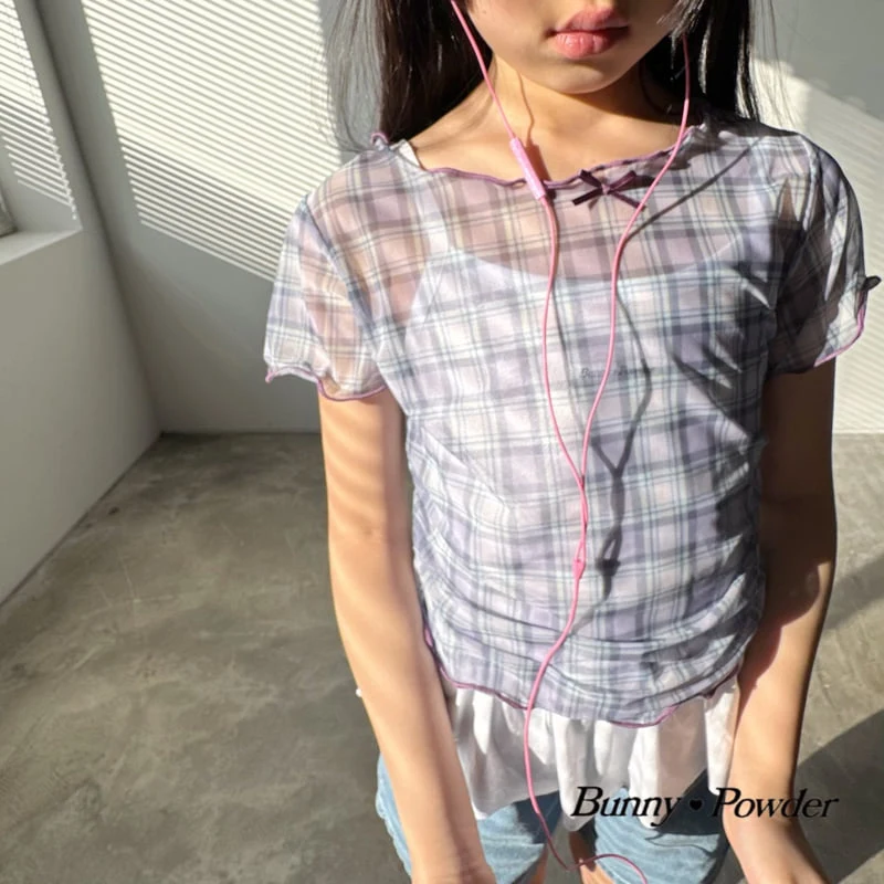 Bunny Powder - Korean Children Fashion - #Kfashion4kids - Kancho Tee - 6