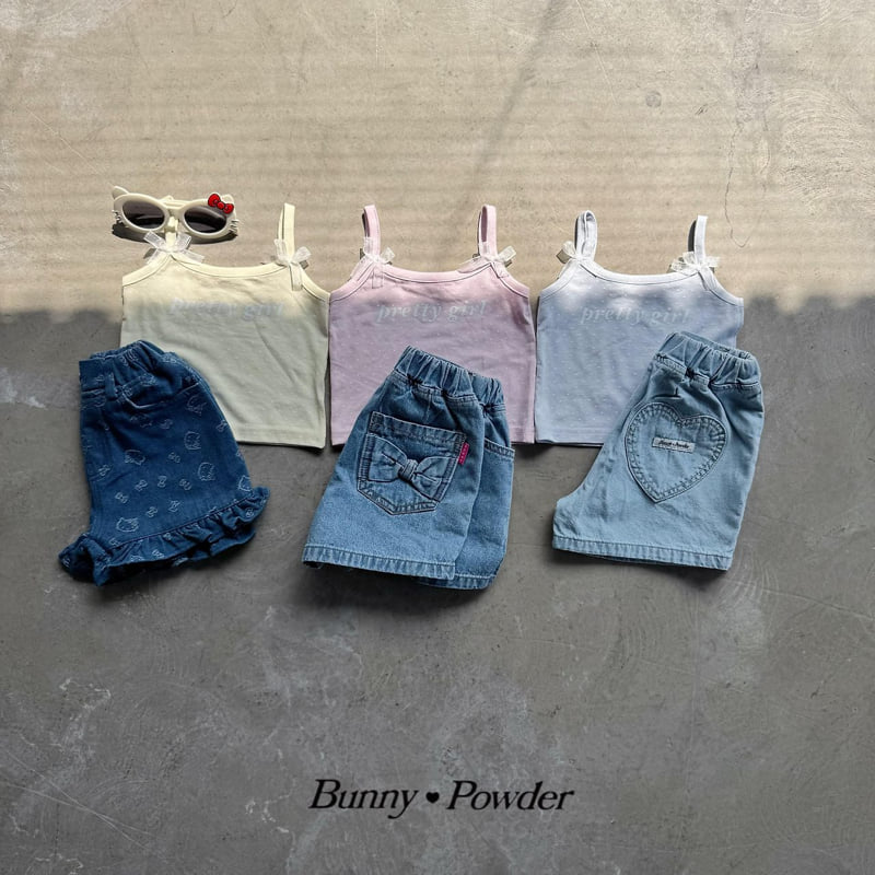 Bunny Powder - Korean Children Fashion - #childofig - Ribbon Pocket Denim Pants - 7