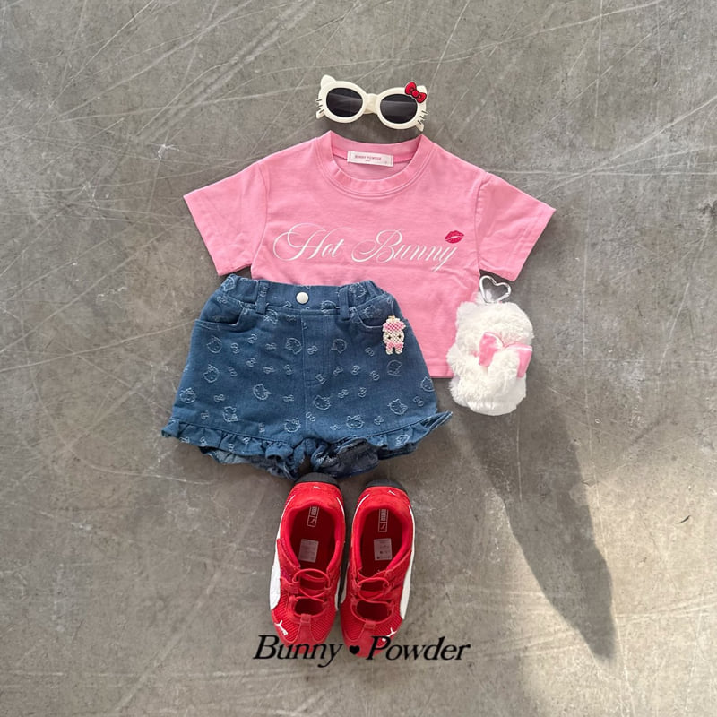 Bunny Powder - Korean Children Fashion - #childofig - Lips Tee - 6