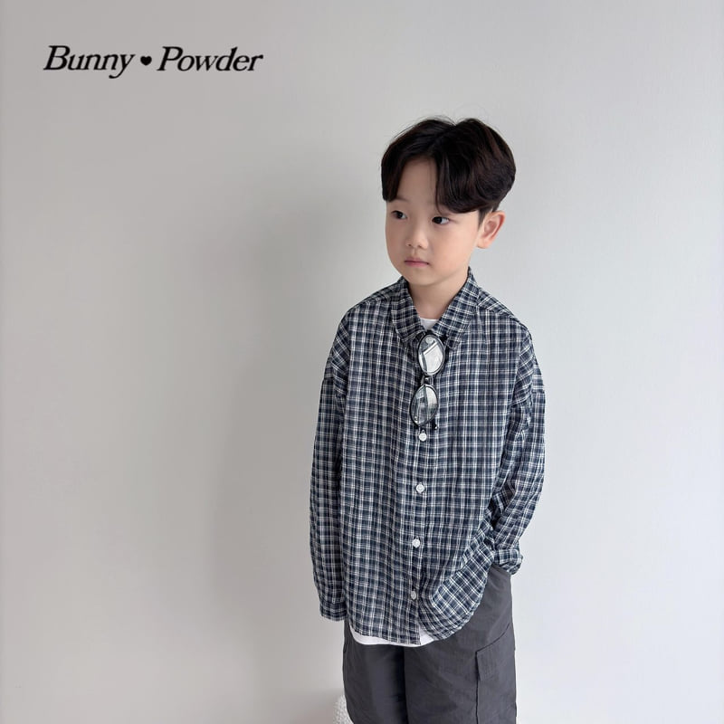 Bunny Powder - Korean Children Fashion - #childofig - Milk Check Shirt - 8