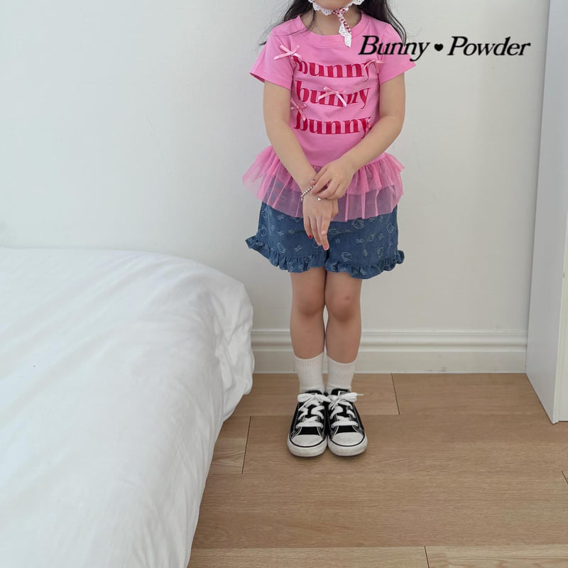 Bunny Powder - Korean Children Fashion - #childofig - Ssesesse Tee - 10