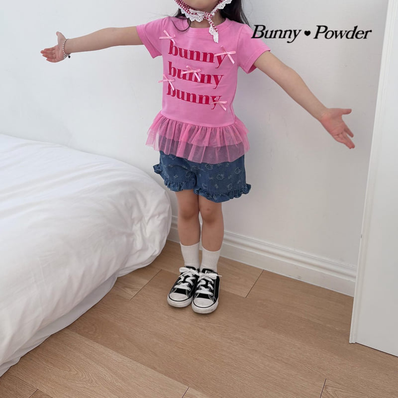 Bunny Powder - Korean Children Fashion - #childofig - Ssesesse Tee - 11