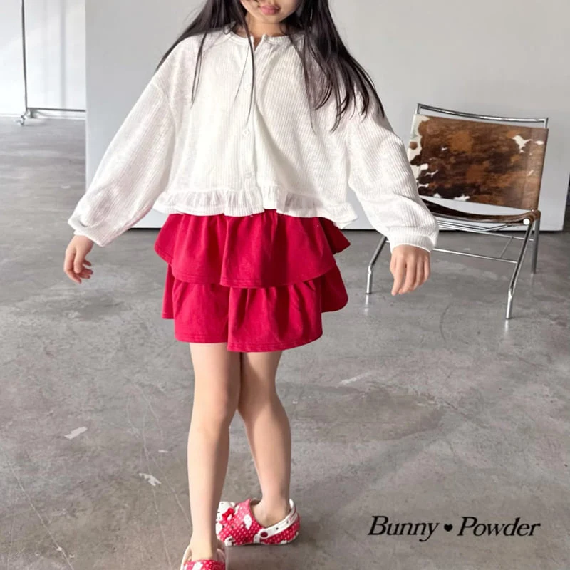Bunny Powder - Korean Children Fashion - #childofig - Flower Button Cardigan - 9