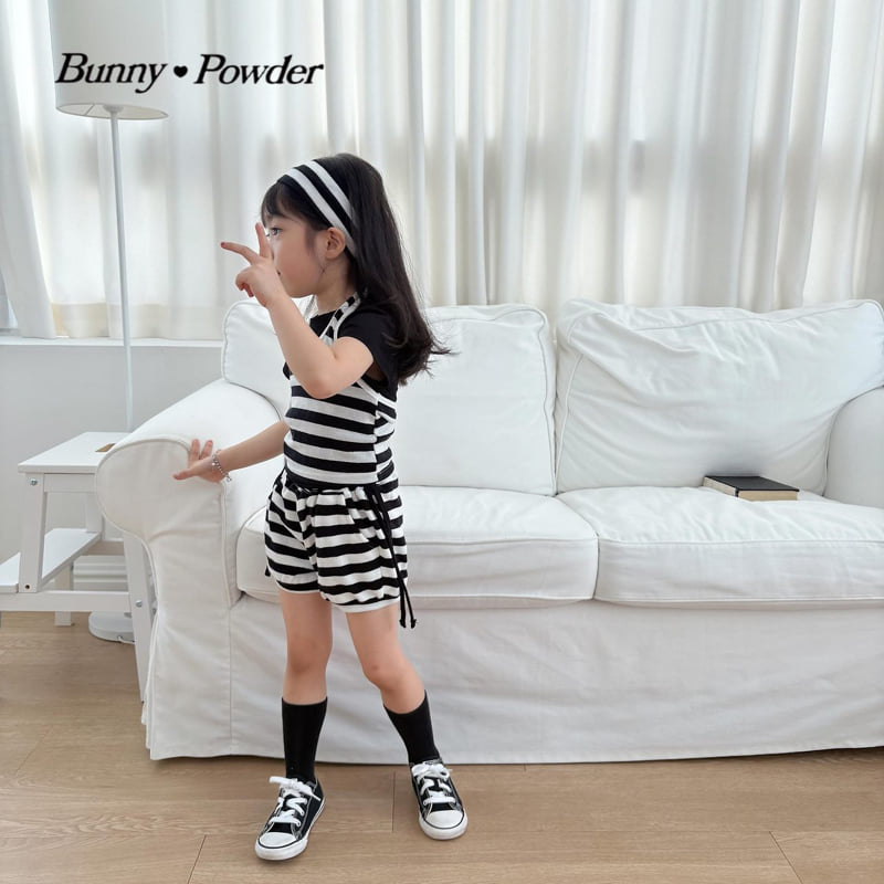 Bunny Powder - Korean Children Fashion - #childofig - Stripe Hair Band - 11