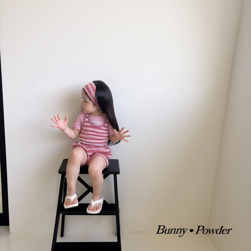 Bunny Powder - Korean Children Fashion - #childofig - Stripe Halter Sleeveless - 7