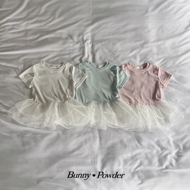 Bunny Powder - Korean Children Fashion - #childofig - Heart Sha Tee - 2