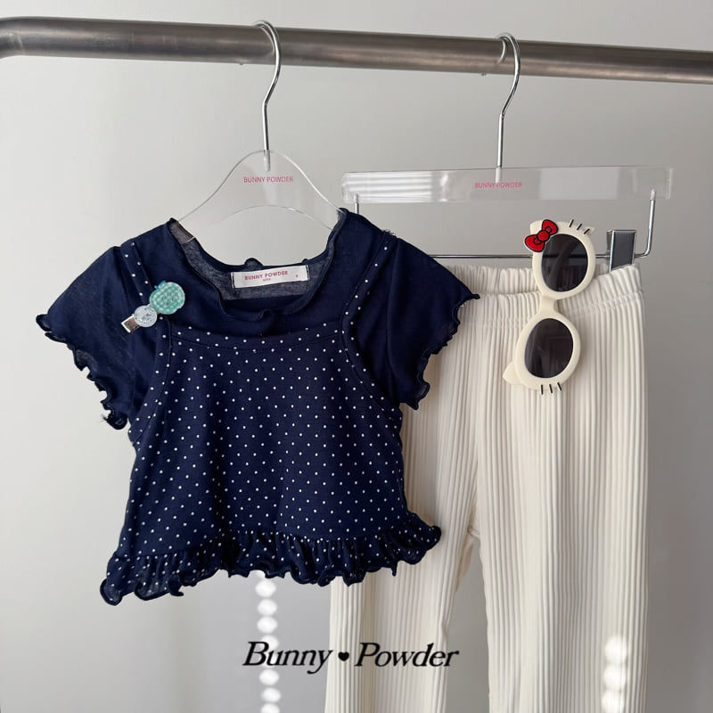 Bunny Powder - Korean Children Fashion - #childofig - Kkaet Tank Set - 7