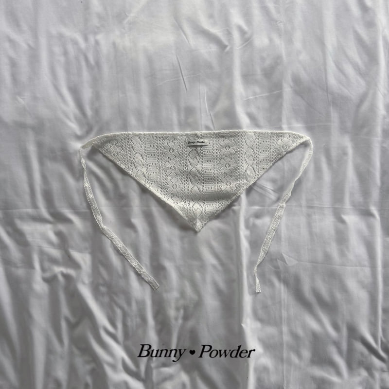 Bunny Powder - Korean Children Fashion - #childofig - Lace Bandana - 5