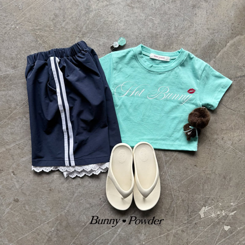 Bunny Powder - Korean Children Fashion - #childrensboutique - Lips Tee - 7