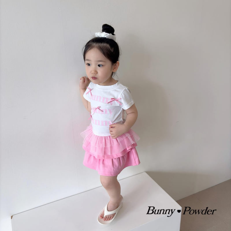 Bunny Powder - Korean Children Fashion - #childrensboutique - Ssesesse Tee - 12