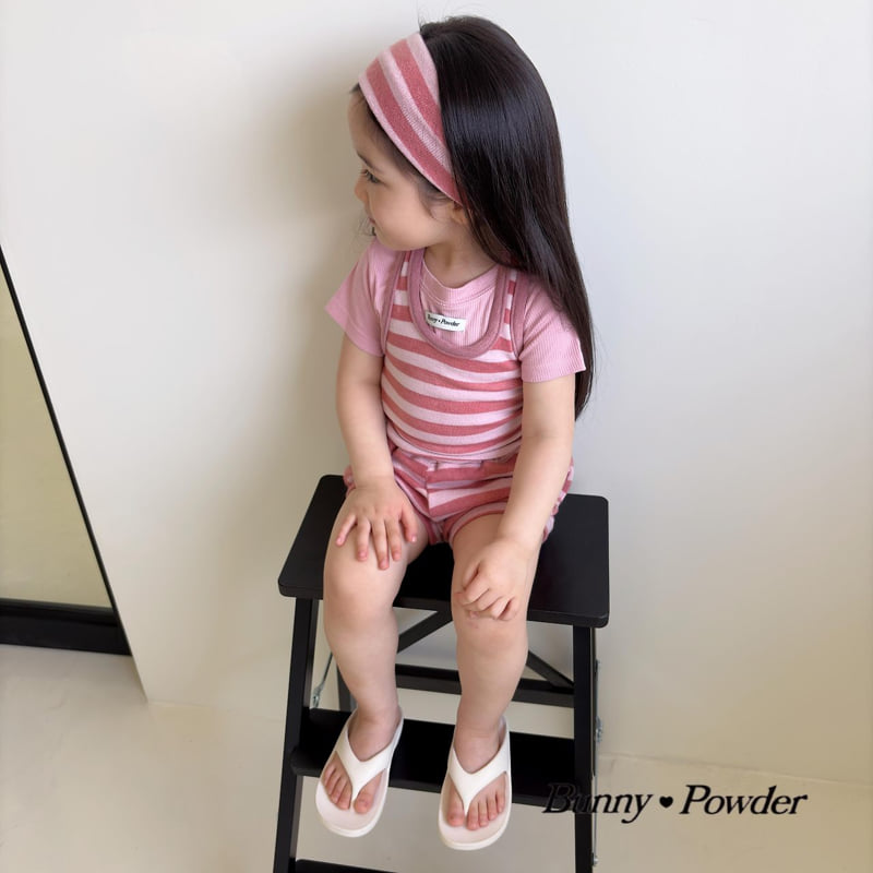 Bunny Powder - Korean Children Fashion - #childrensboutique - Stripe Hair Band - 12