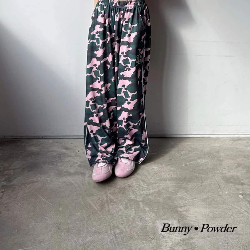Bunny Powder - Korean Children Fashion - #childrensboutique - Camo Mesh Pants - 10