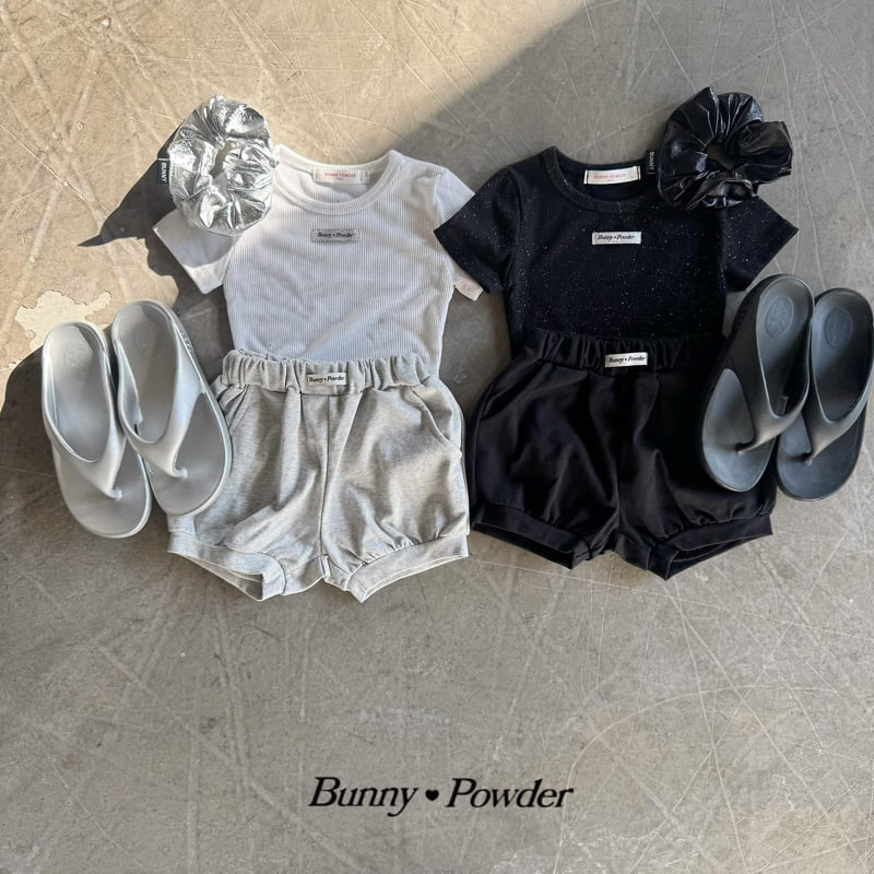 Bunny Powder - Korean Children Fashion - #childrensboutique - Glitter Tee - 7