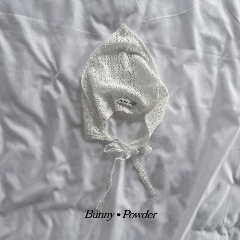 Bunny Powder - Korean Children Fashion - #childrensboutique - Lace Bandana - 6