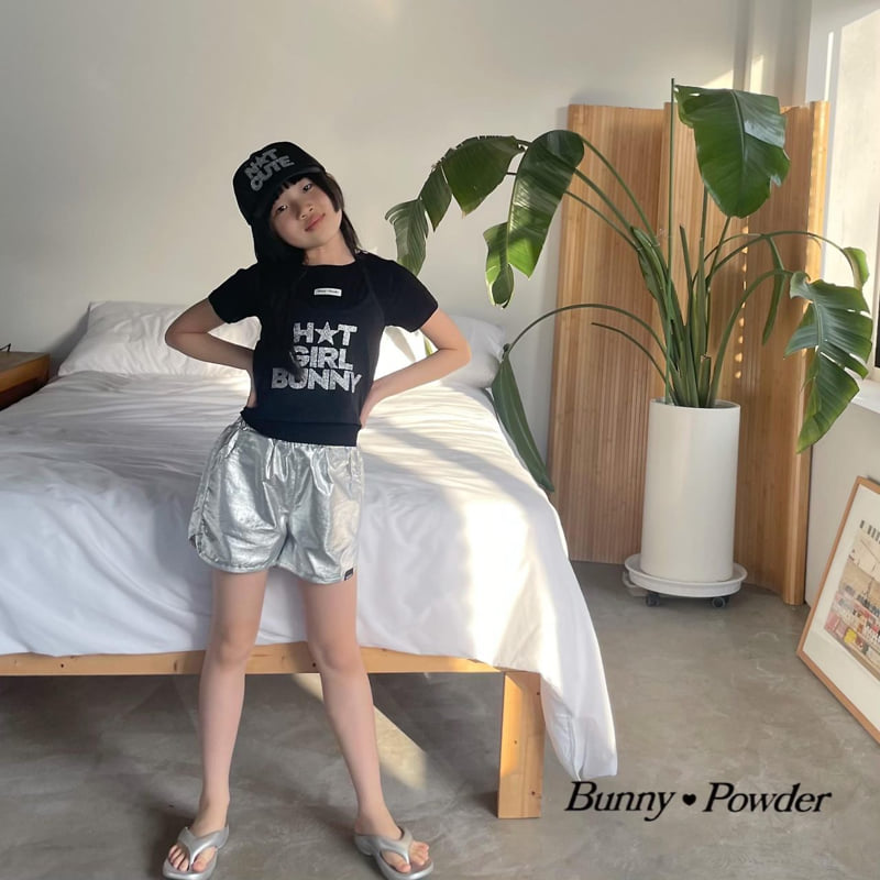 Bunny Powder - Korean Children Fashion - #childrensboutique - Glossy Pants - 11
