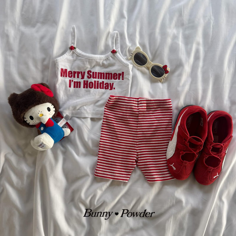 Bunny Powder - Korean Children Fashion - #designkidswear - Merry Summer Sleeveless - 5