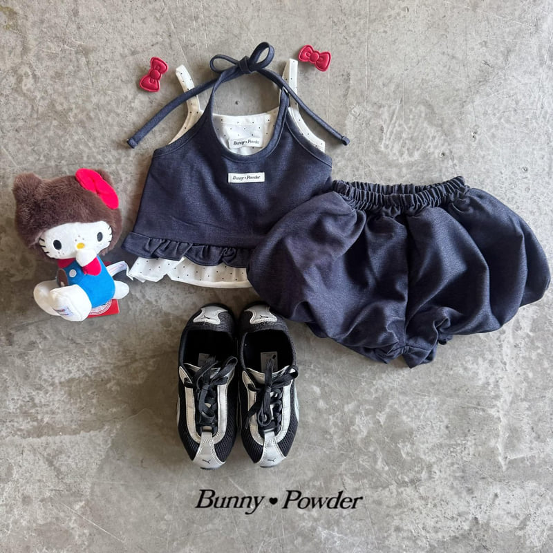 Bunny Powder - Korean Children Fashion - #childrensboutique - Dot Layered Sleeveless - 4