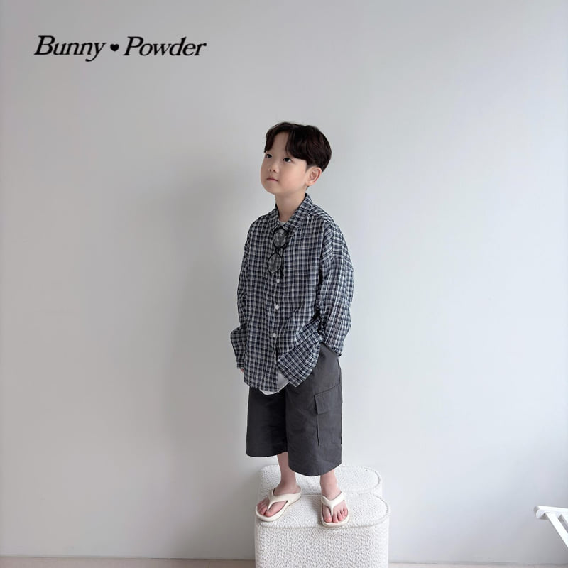 Bunny Powder - Korean Children Fashion - #designkidswear - Milk Check Shirt - 11