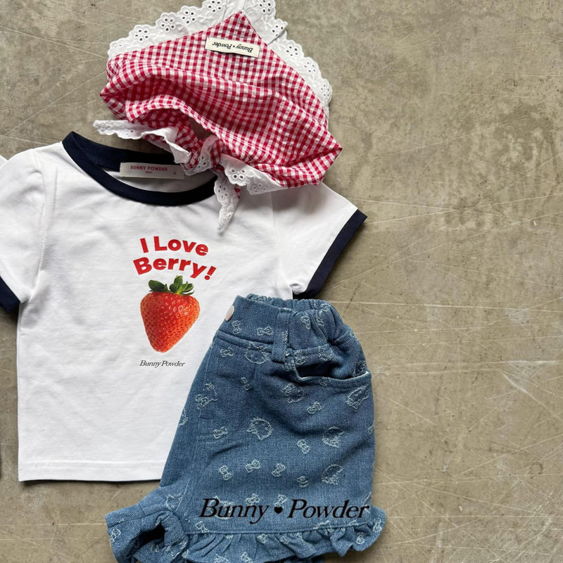 Bunny Powder - Korean Children Fashion - #designkidswear - Check Bandana - 5