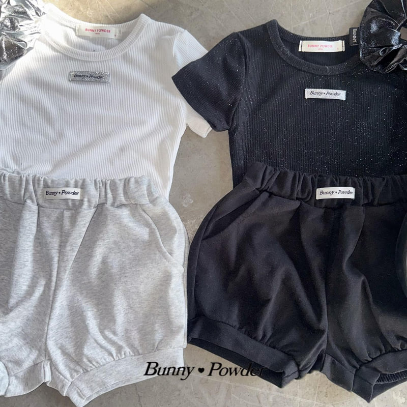 Bunny Powder - Korean Children Fashion - #designkidswear - Glitter Tee - 8