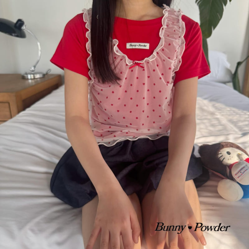 Bunny Powder - Korean Children Fashion - #designkidswear - Ppoto Sleeveless - 11