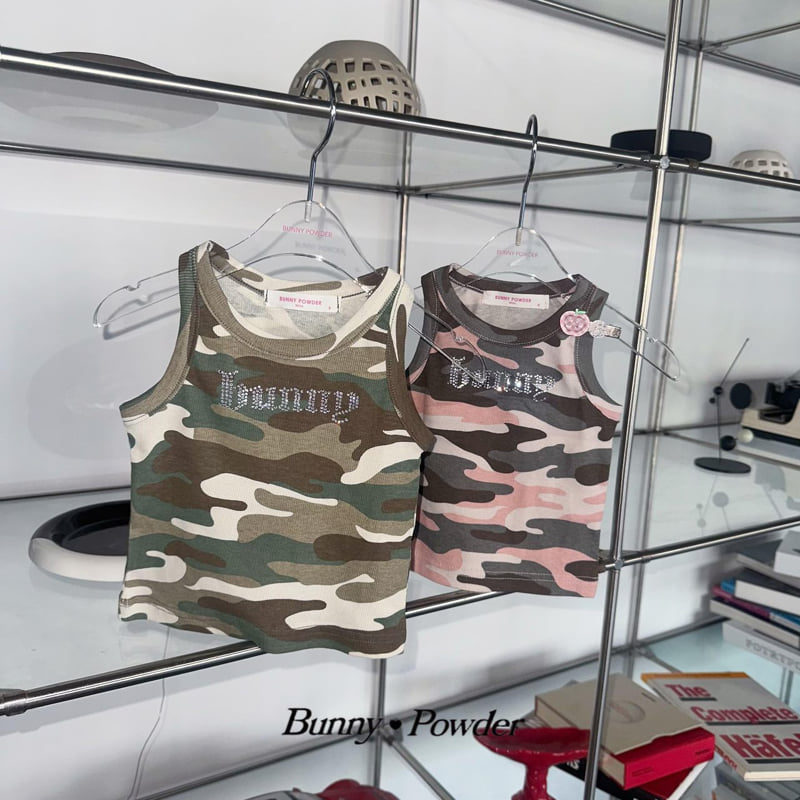 Bunny Powder - Korean Children Fashion - #designkidswear - Military Sleeveless - 3