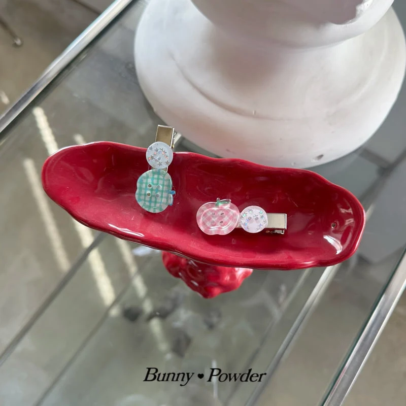 Bunny Powder - Korean Children Fashion - #designkidswear - Button Pin - 2