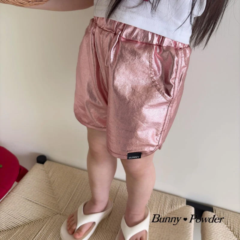 Bunny Powder - Korean Children Fashion - #designkidswear - Glossy Pants - 12
