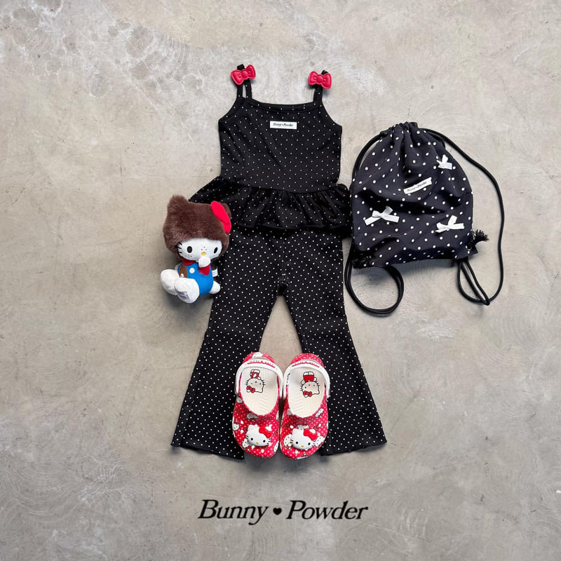 Bunny Powder - Korean Children Fashion - #discoveringself - Dot Layered Sleeveless - 5