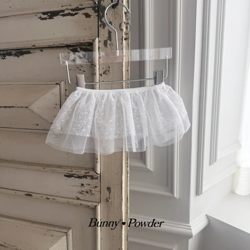 Bunny Powder - Korean Children Fashion - #discoveringself - Dot Can Layered Skirt
